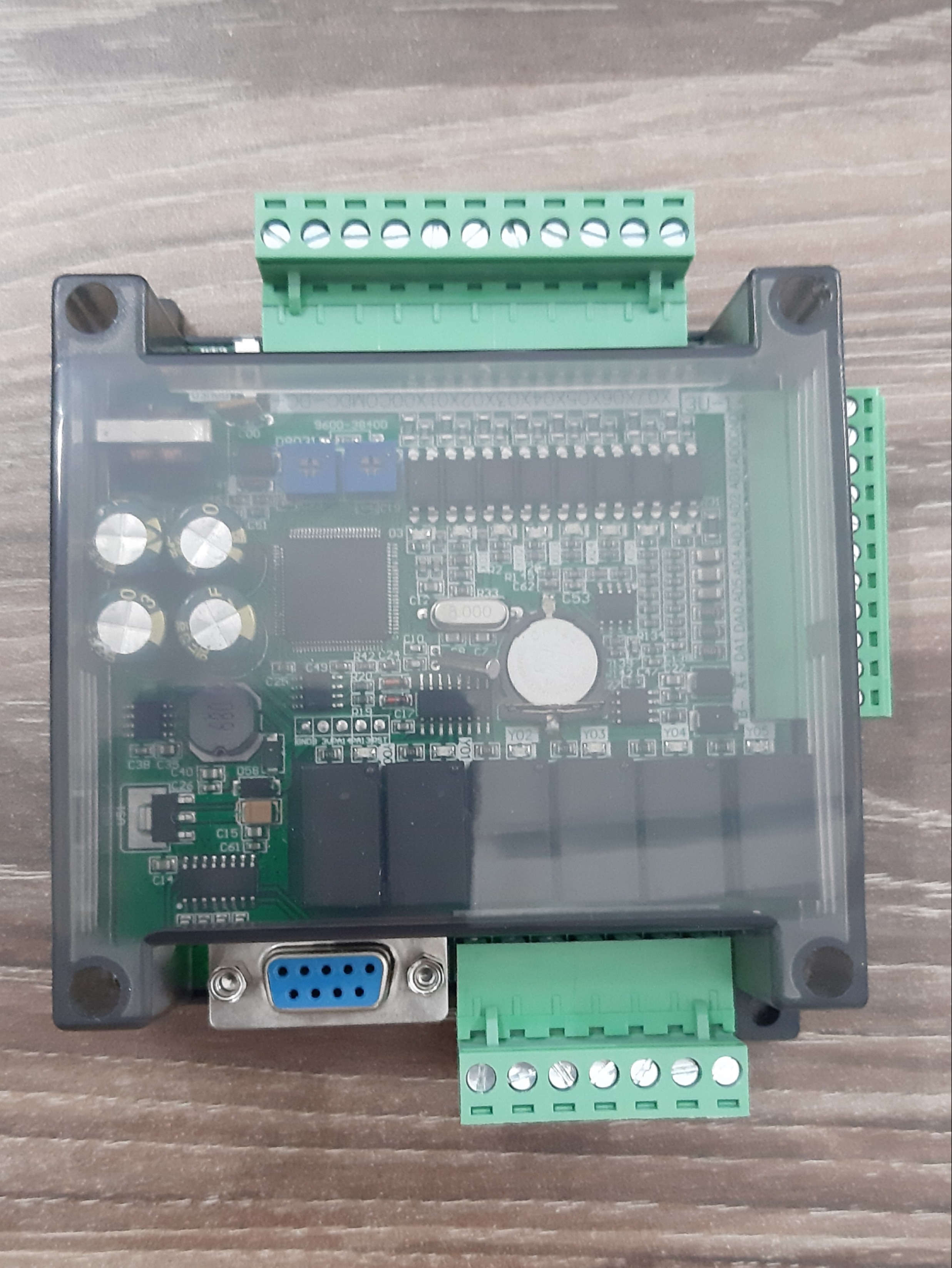 [HCM]PLC Board FX3U-14MR-6AD2DA-RS485 ( có Pin)