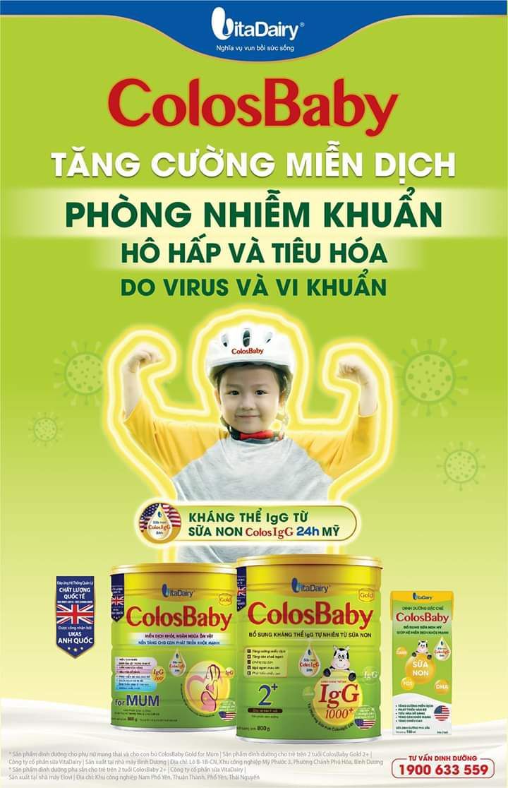 Sữa Colosbaby Gold 0+ 800g (Date mới)