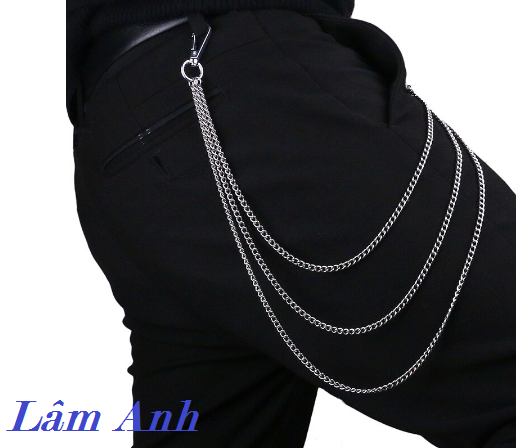 [HCM]Móc Khóa Dấy Xích Quần (Chain Quần) Bộ Dây Dài
