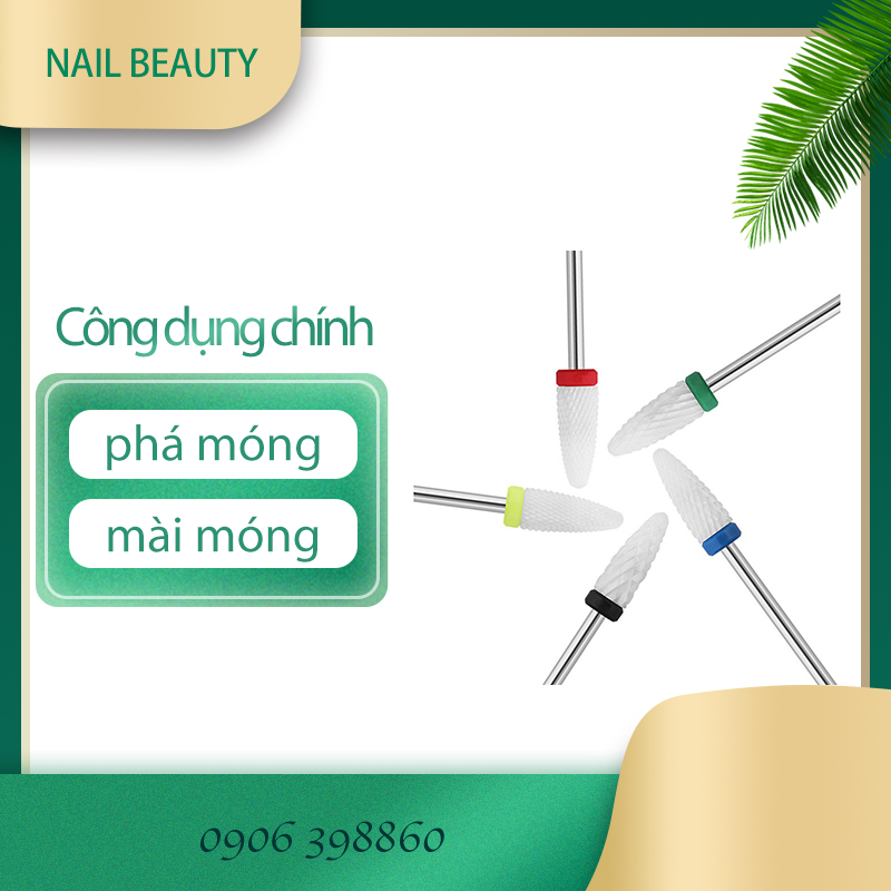 Đầu mài móng kim loại cao cấp xịn xò
