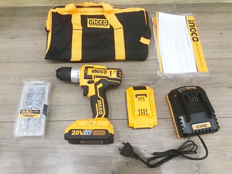 20V Máy khoan dùng pin INGCO CDLI2002
