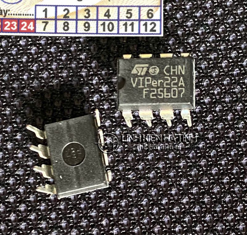 6 con IC NGUỒN VIPER22A VIPER22 IC NGUỒN BẾP TỪ