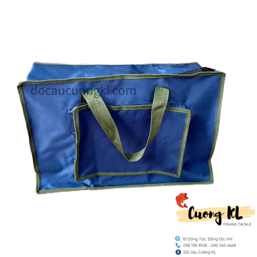 Túi xách thô 1 ngăn đựng đồ câu cá