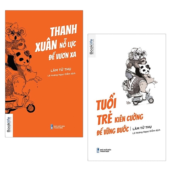 Fahasa - bộ sách tuổi trẻ vững bước để vươn xa: tuổi trẻ kiên cường để vững bước + thanh xuân nỗ lực để vươn xa