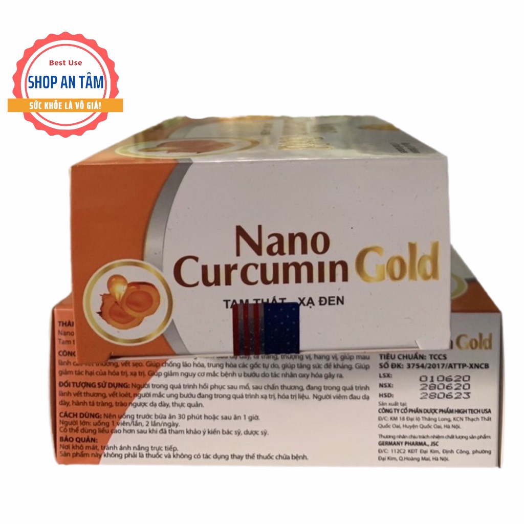 tinh chất nghệ Nano Curcumin GOLD .
