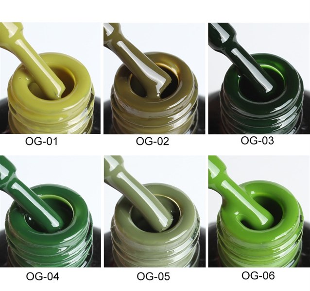Sơn Gel AS Series Xanh OG