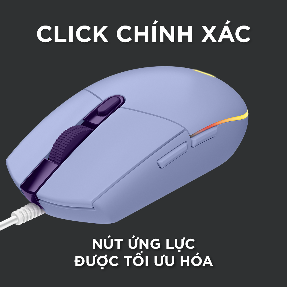 Combo Tai nghe Logitech G435 và Chuột Logitech G203