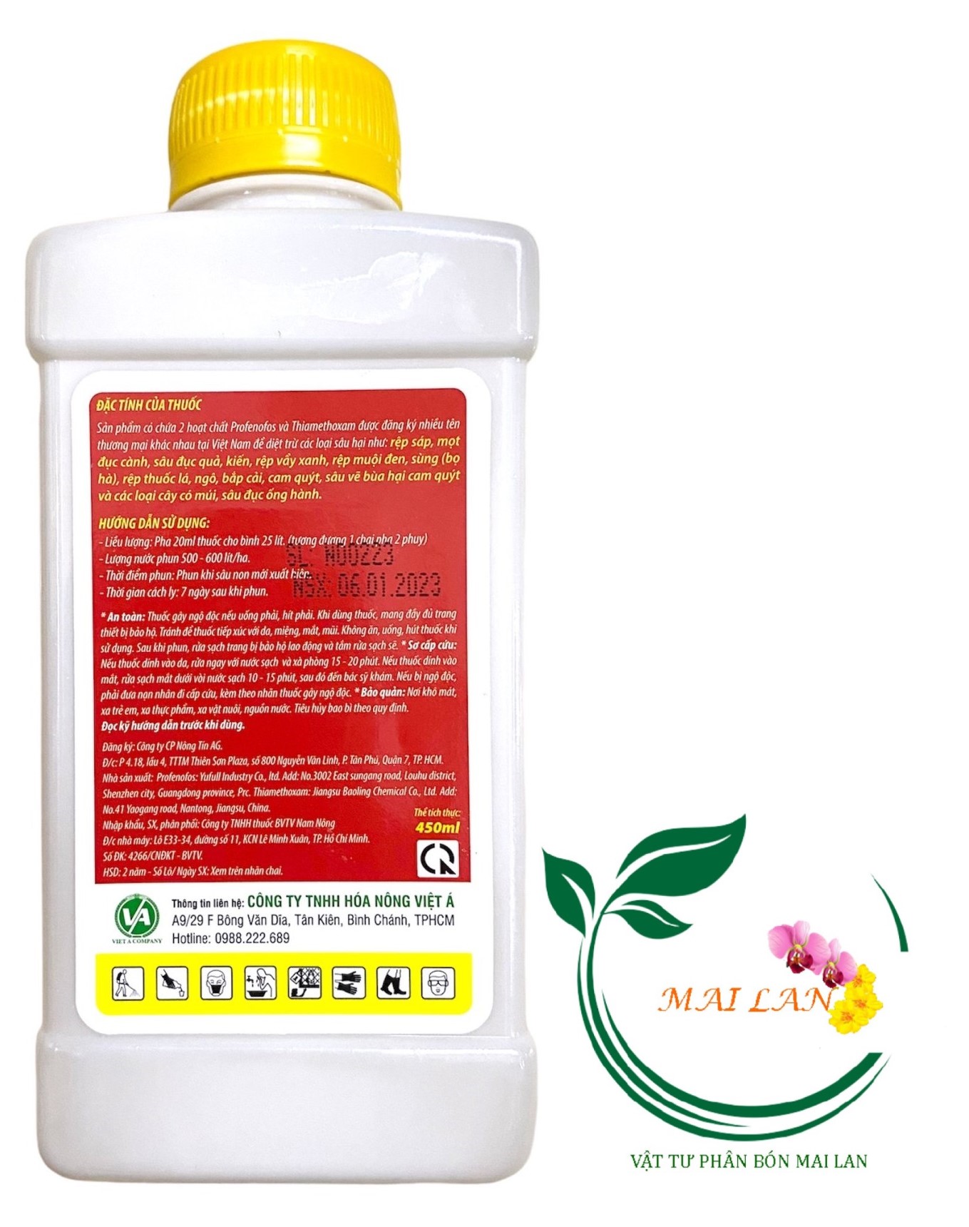 Rồng Lửa 999 Thuốc Trừ Sâu - #131B# 450ml