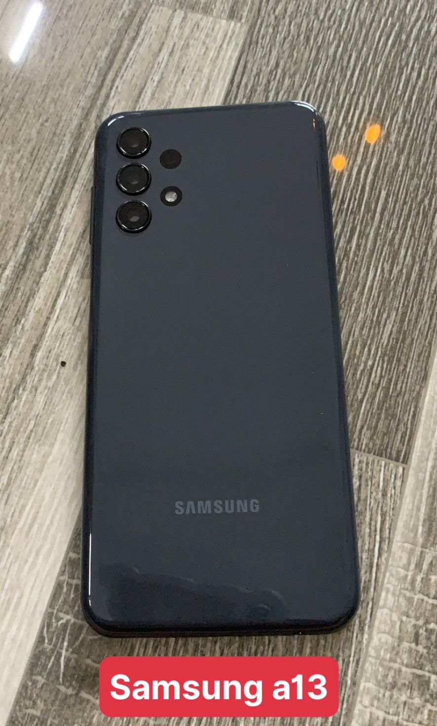 BỘ VỎ SAMSUNG A13 ( GỒN, SƯỜN, LƯNG, KÍNH CAM, NÚT BẤN)