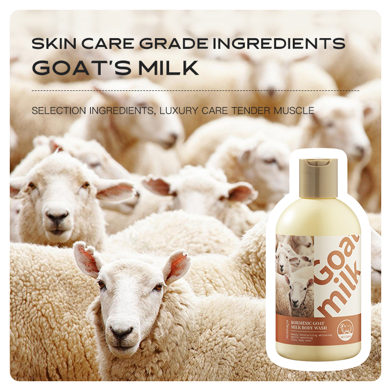 KORMESIC Sữa tắm sữa dê trắng mịn 250ml