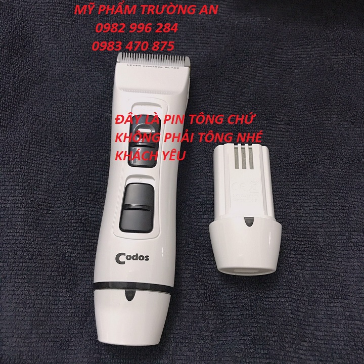 Pin tông đơ codos T6