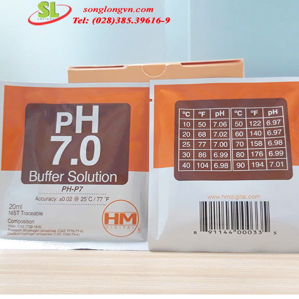 Dung dịch hiệu chuẩn PH7 và PH4