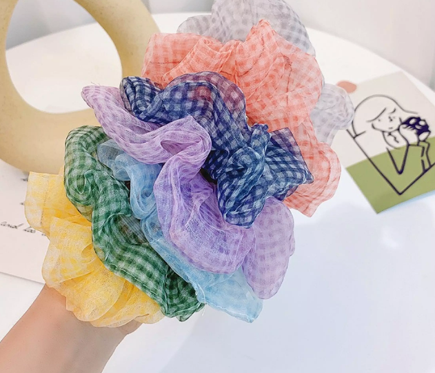 Combo 2 chun buộc tóc Dây chun buộc tóc siêu xinh.combo 2 chun buộc tóc Màu ngẫu nhiên en shop 1989