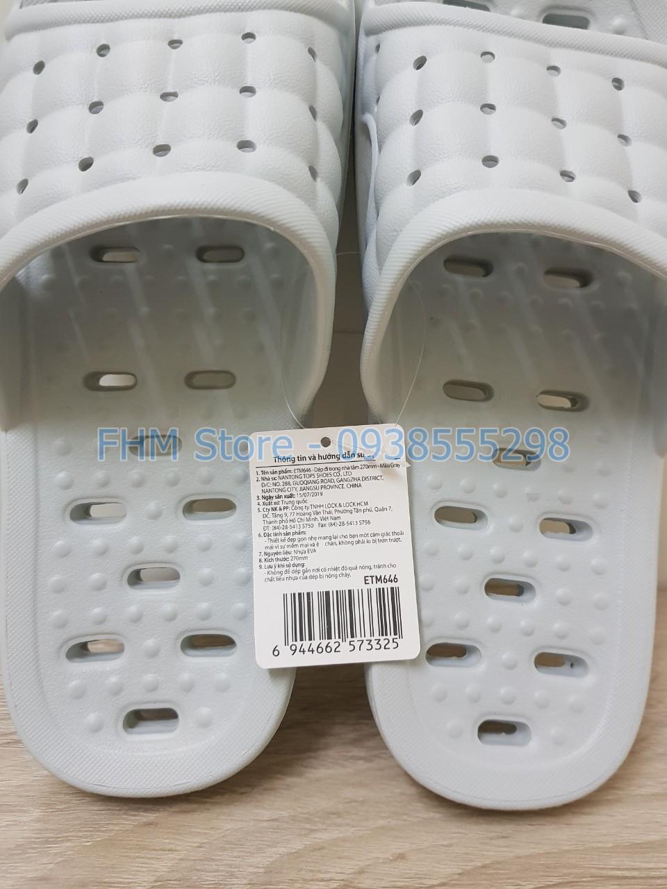Dép Đi Trong Nhà Tắm Lock&Lock