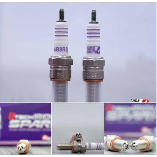 [ CHÍNH HÃNG] BUGI UMA Racing UTECHIRIDIUM SPARK (Bugi chân dài)