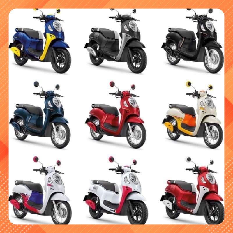 Dè biển số scoopy 2021 - 2024