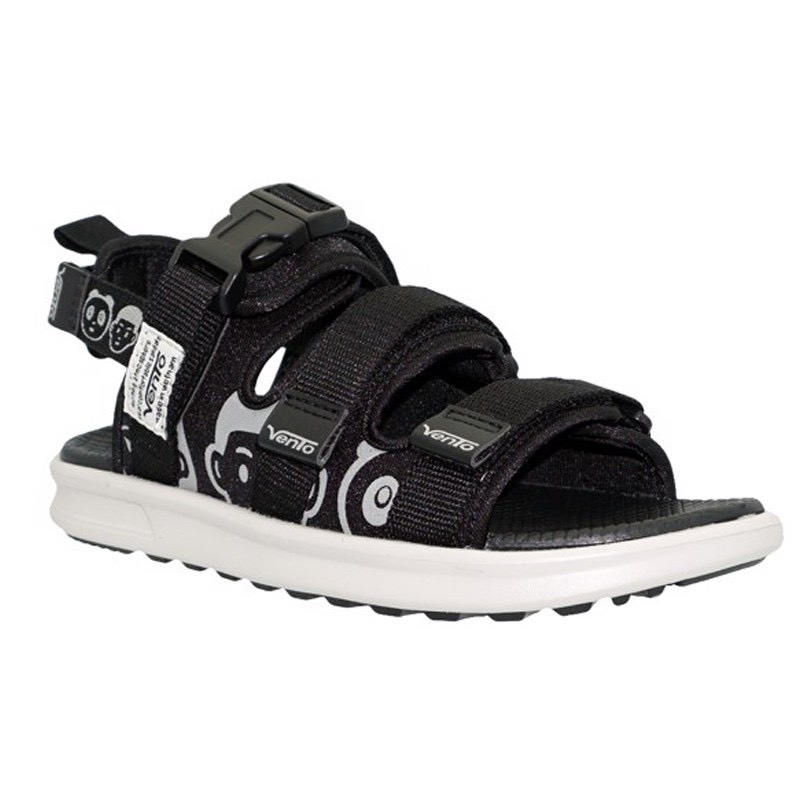 Giày sandal Nam VENTO phiên bản họa hình đế cao 3cm quai sau có thể tháo rời làm dép NBB80