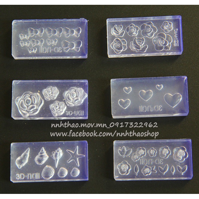 Khuôn Nail / Đất Sét