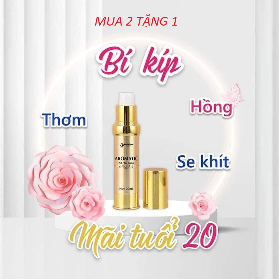 combo 2 lọ xịt nước hoa vùng kín AROMATIC