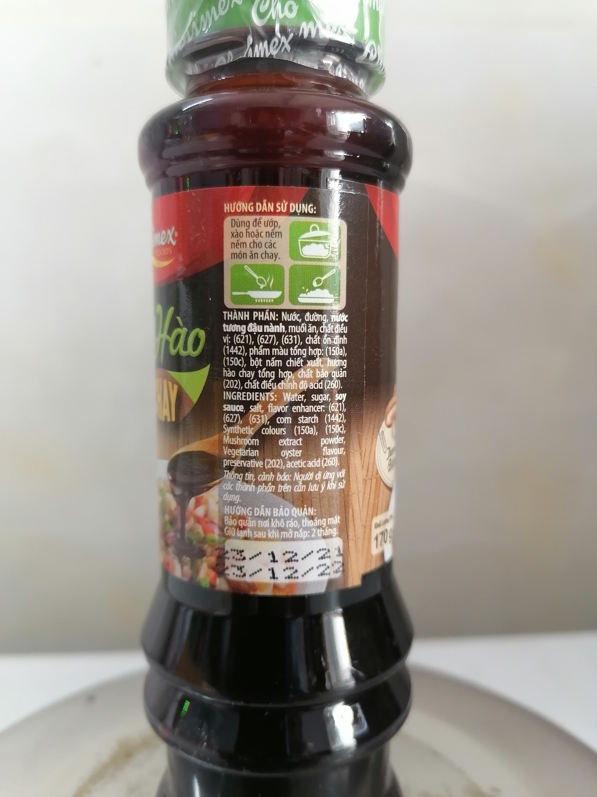 [Chai mini 170g – Nắp Xanh] DẦU HÀO CHAY [VN] CHOLIMEX Vegan Oyster Sauce (alc-hk)
