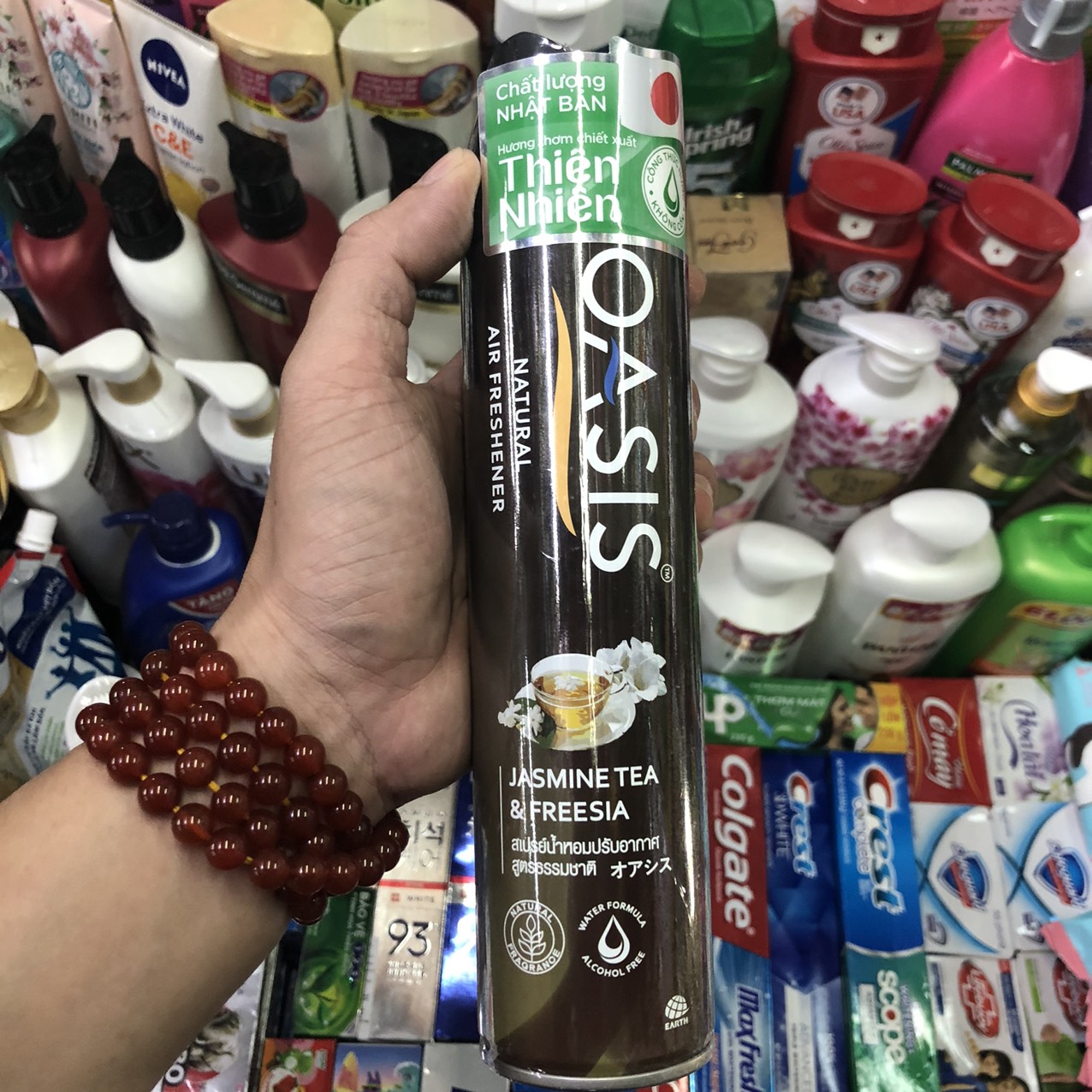 Xịt phòng Oasis 320ml (hoa hồng)