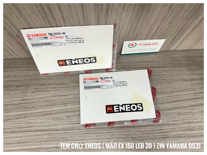 Tem chử ENEOS ( mão Ex 150 Led 20 ) ( Monster ENEOS ) 2NDT - ( 1 Miếng) 2NDF622N0000