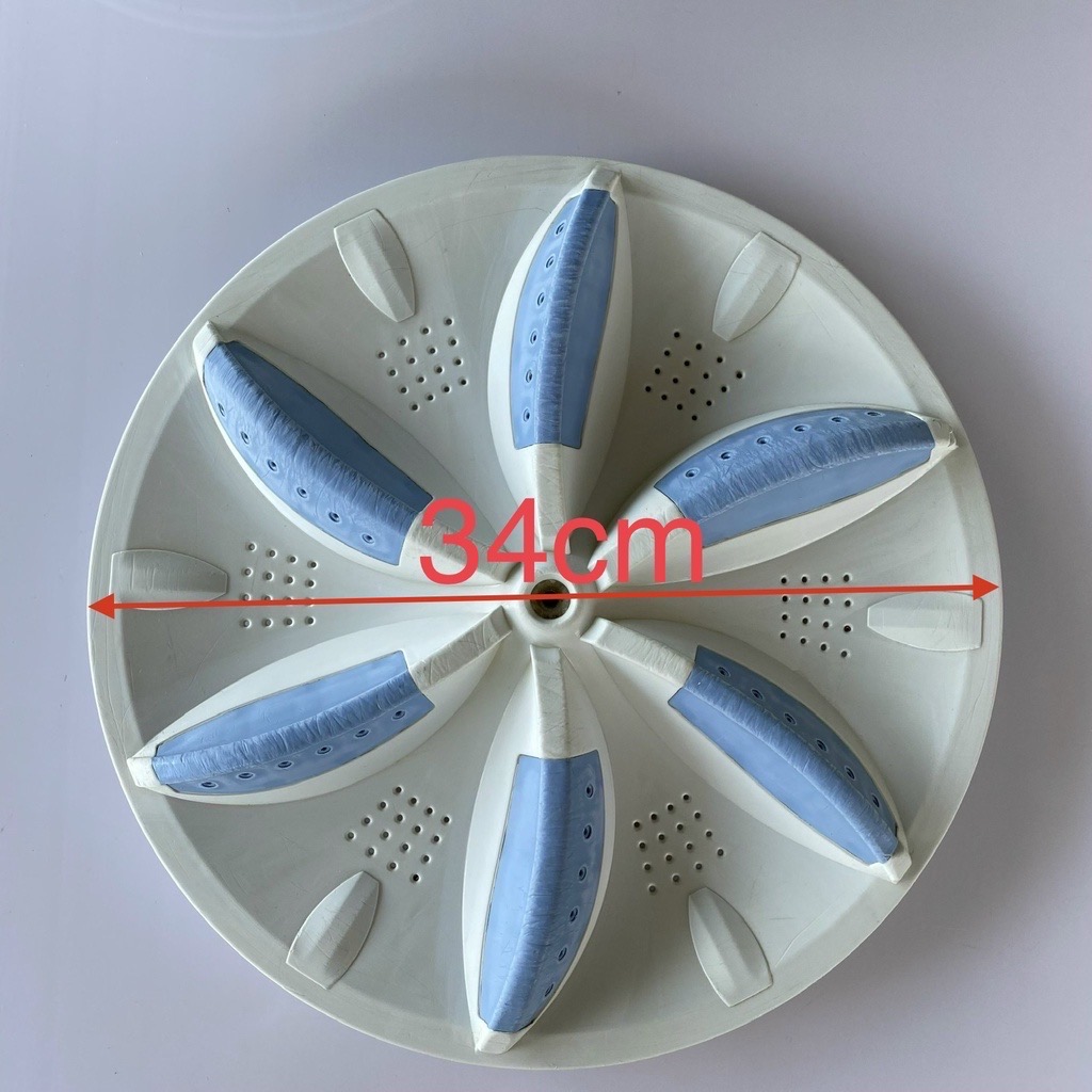 Mâm máy giặt Sanyo -Aqua 34cm ( dùng cho máy 6.5-9kg)(mới/tháo máy)