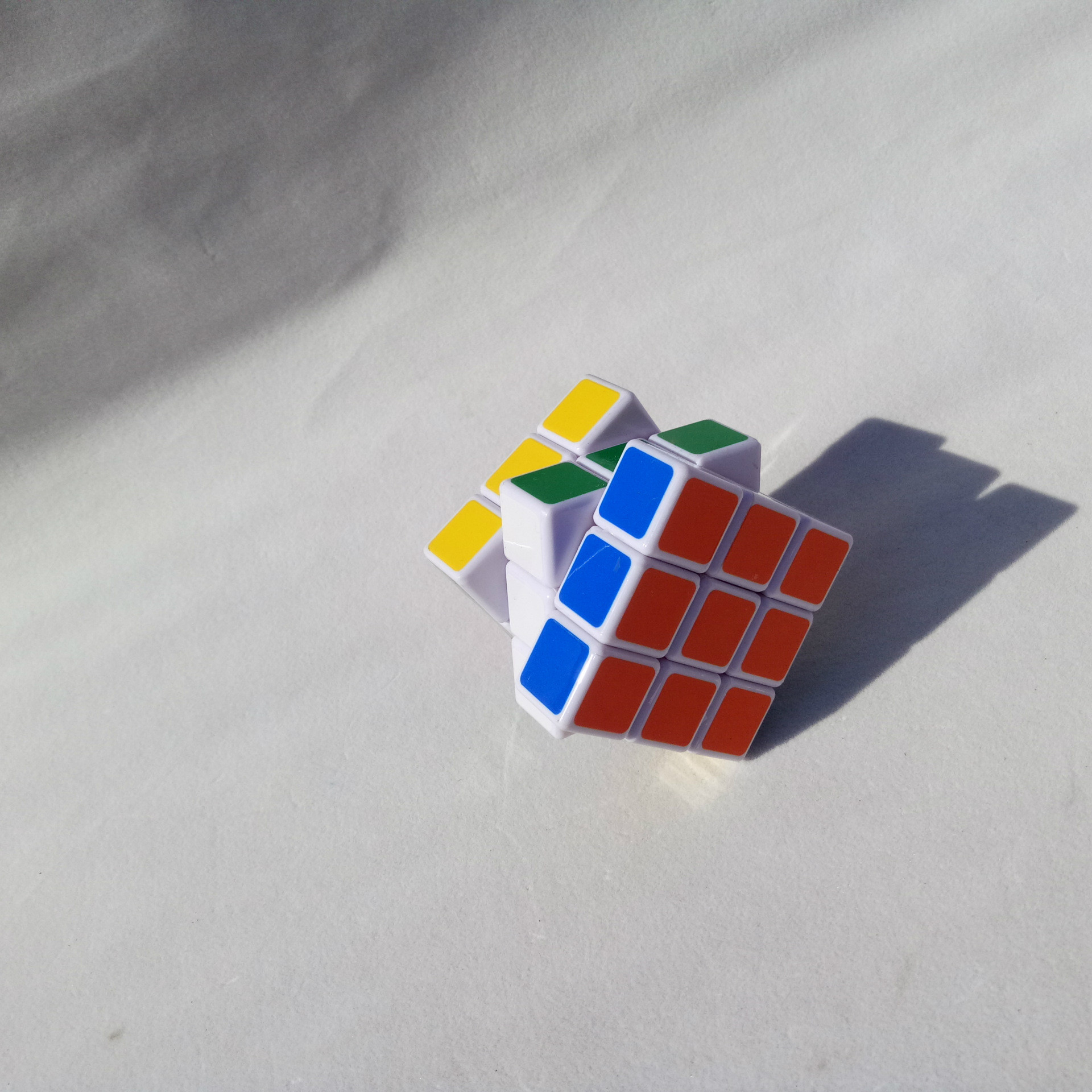 3x3 Rubik's toy with small Rubik's Cube keychain creative thinking training children's Cube puzzle toy-square Rubik's Cube