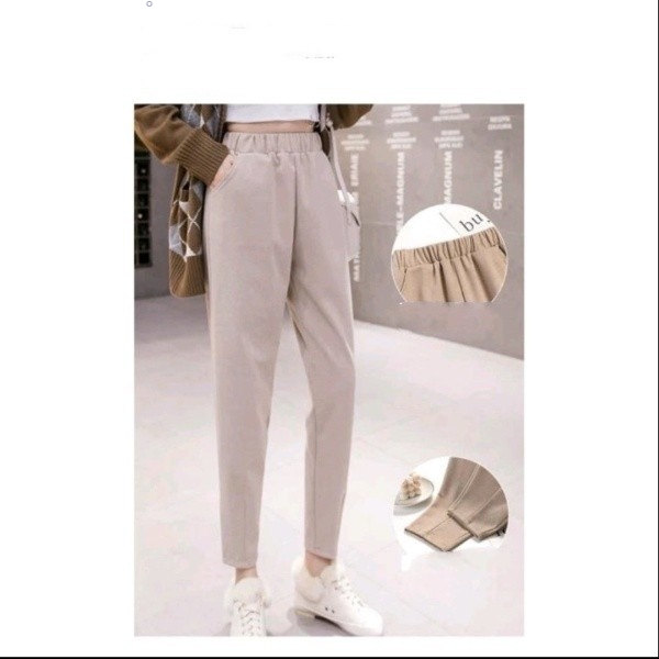 QUẦN BAGGY DẠ CHUN LY GẤU BEEMIT SIÊU HOT