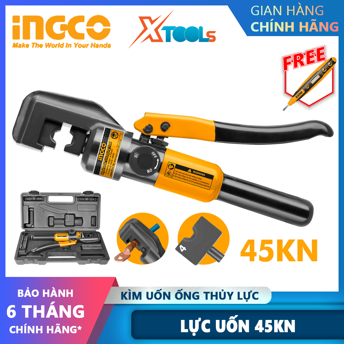 Ingco hhct0170 hydraulic cos press pliers ingco hhct0170 nut size 4,6,8,10,16,25,35,50,70mm o ring set xtoollsxtools