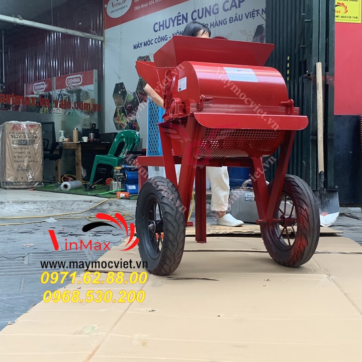 Máy nghiền đất, nghiền phân bón điện 1 pha siêu tiện lợi