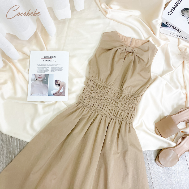 Đầm Maxi Nhún Eo M3059 Cocobebe