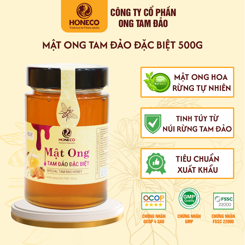 Mật ong Tam đảo đặc biệt 500g