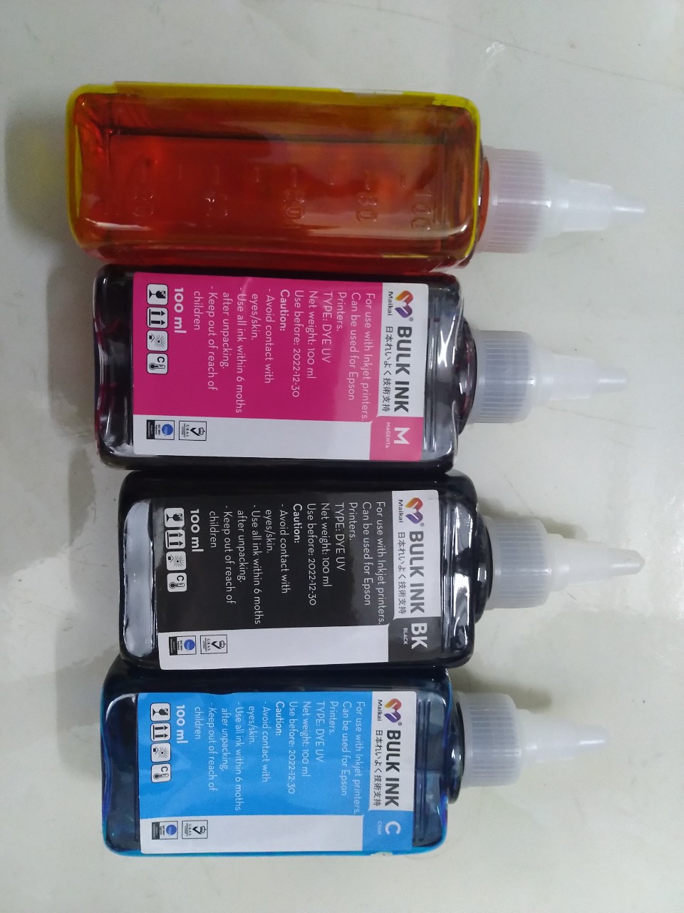 [HCM]Mực in Epson 664- bộ 4 màu