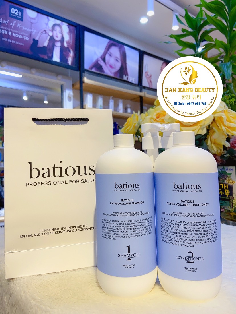 [Batious]Batious Professional Shampoo and Conditioner Set for Salon (with Vat)