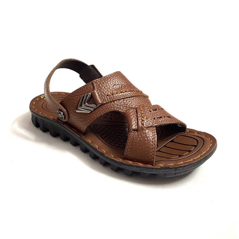 Dép da Sandal nam Bt DDM035544-NAL