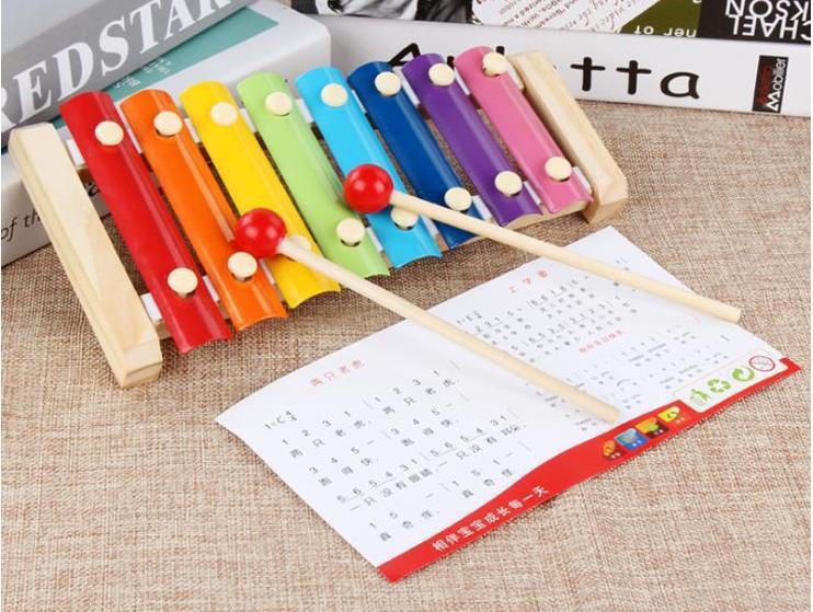 Đàn gỗ 8 quãng, đàn gỗ nhiều màu, đàn xylophone