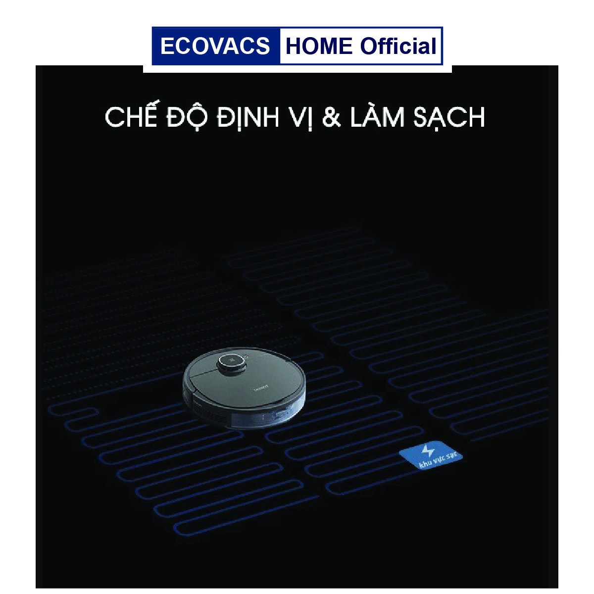 ✅( HÀNG TRƯNG BÀY 98%)  Robot hút bụi ECOVACS DEEBOT T5 POWER (DX93)  Ecovacs