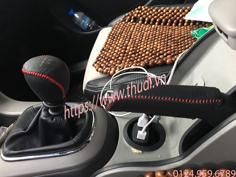 bọc cần số cruze số sàn da bò  2012 - 2018