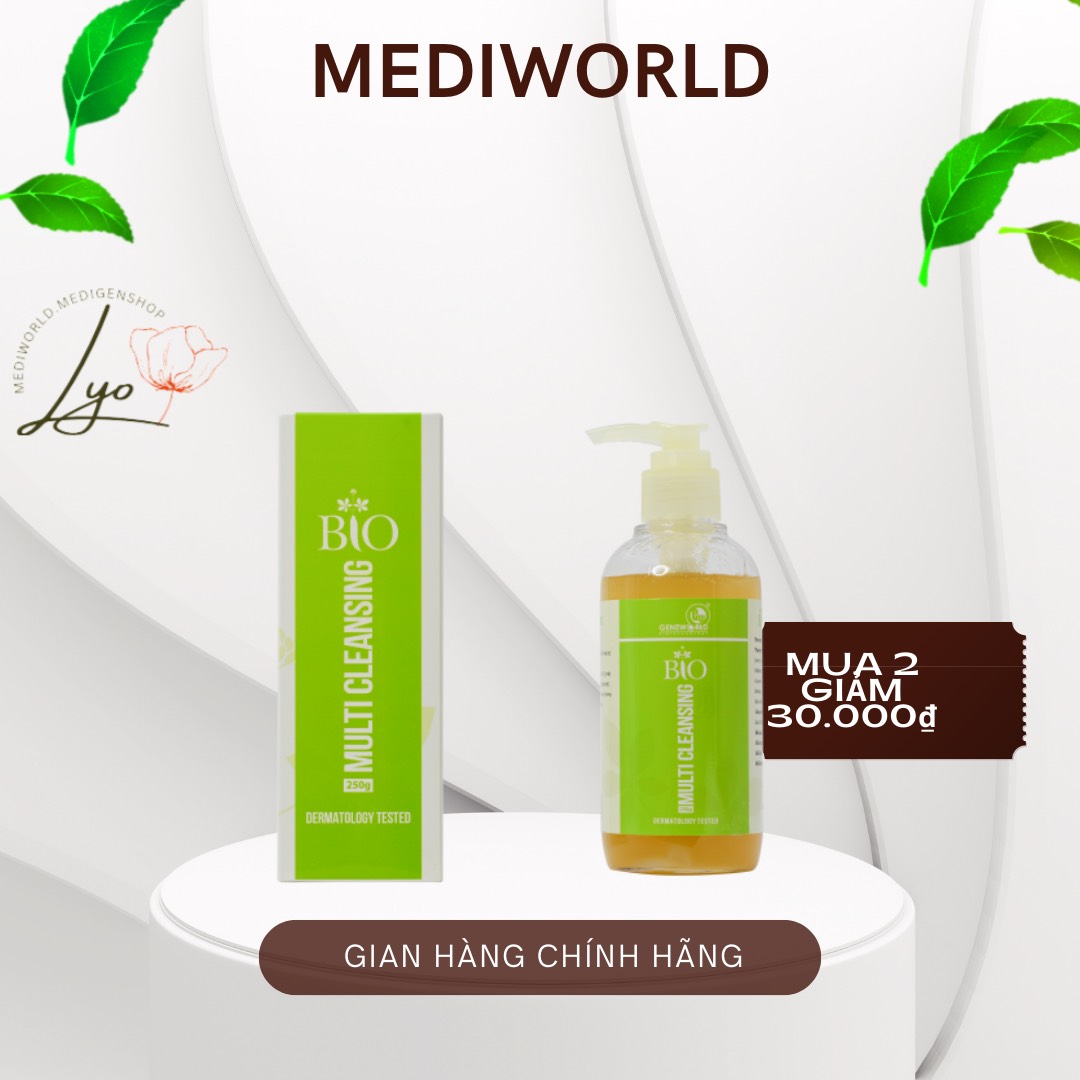 Bio Multi Cleansing sữa rửa mặt của Mediworld và Geneworld - Lyo.shop