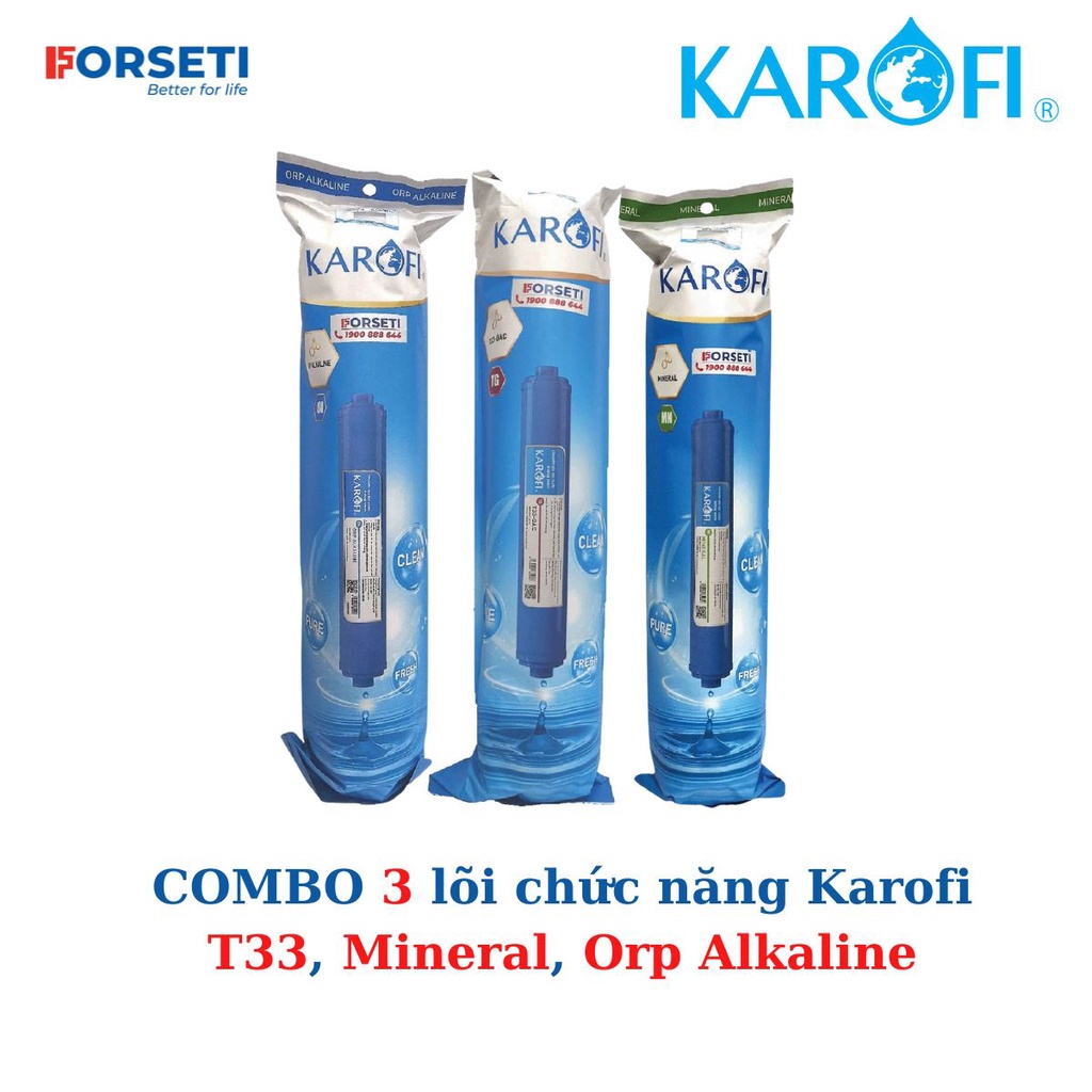 Combo 3 lõi chức năng 569 cho máy Karofi