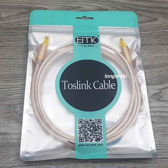 DÂY OPTICAL AUDIO EMK G305 - CHẤT LƯỢNG CAO