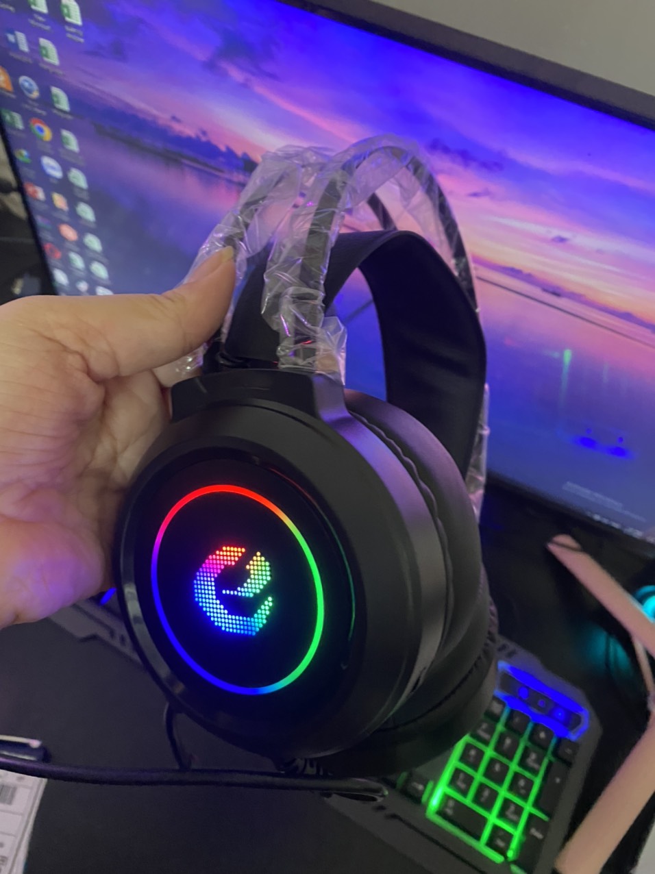 TAI NGHE CHUYÊN GAME GOLDTECH E , ÂM THANH 7.1