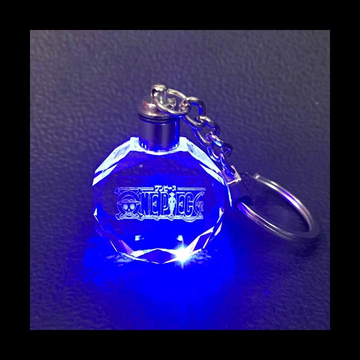 Móc khóa One piece móc treo thủy tinh phát sáng móc khóa acrylic keychain mica cute đẹp dễ thương anime idol