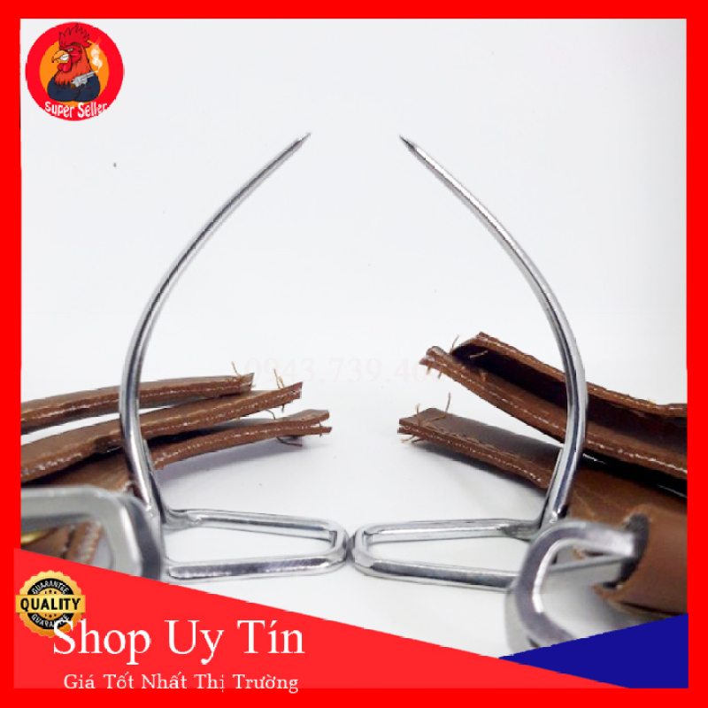 Cựa Gà Nòi Thép Mỹ Gọng Lai Việt Hàng Chuẩn Đá Tiền Size 58