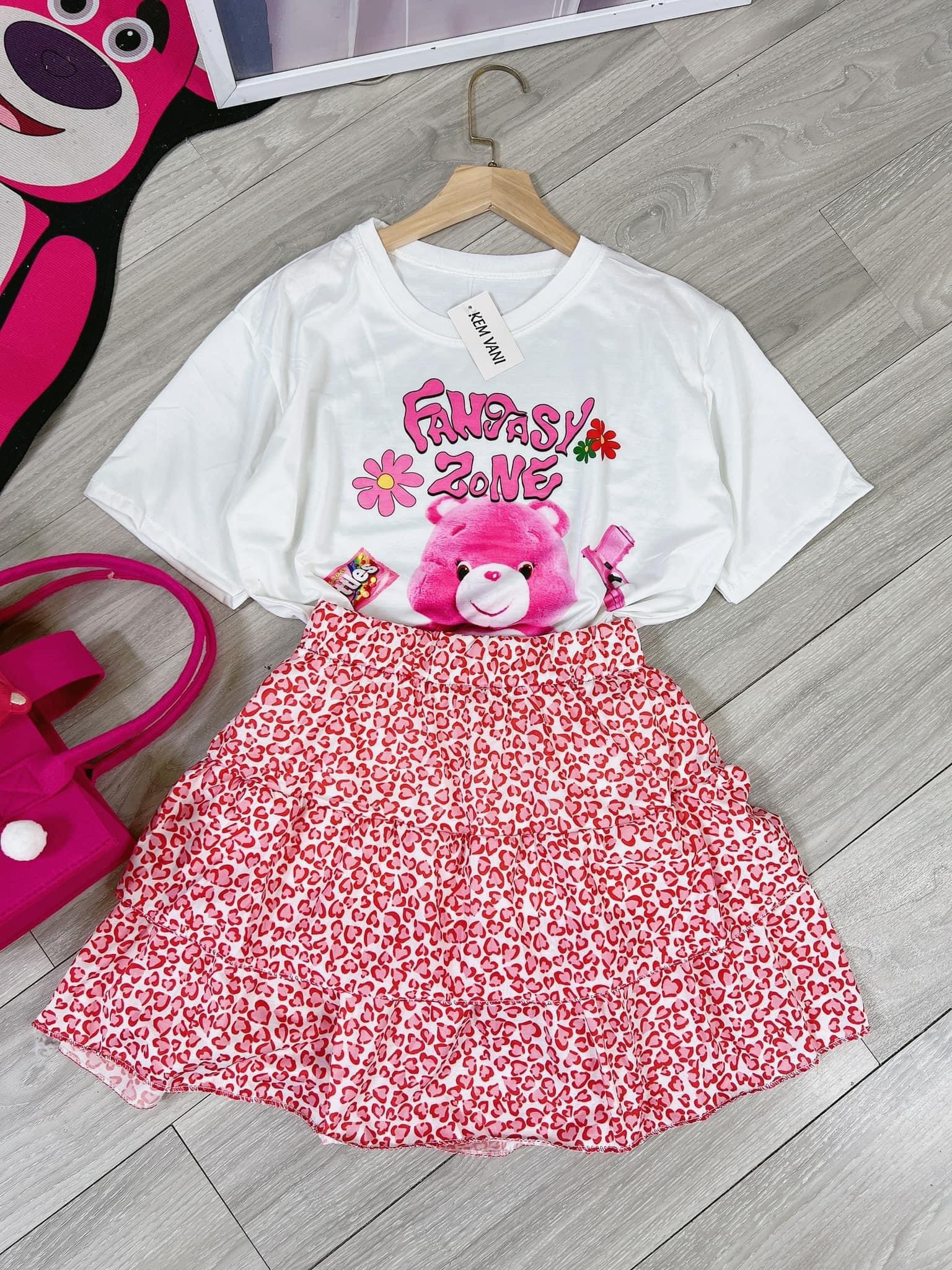 SÉT GẤU HỒNG SIÊU KUTE