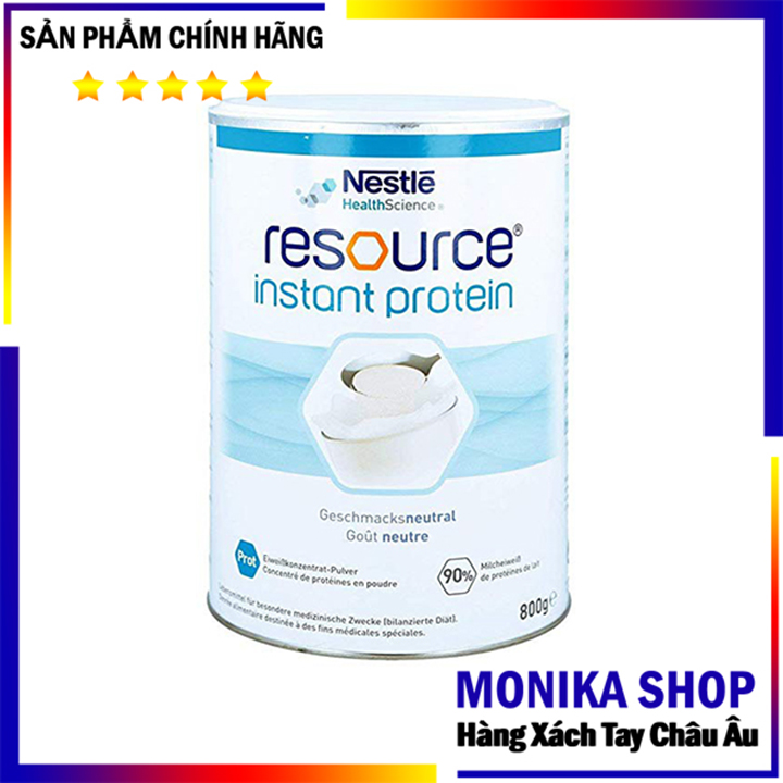 Sữa cho người bị tiểu đường Resource Instant Protein hàng  Đức 800gr