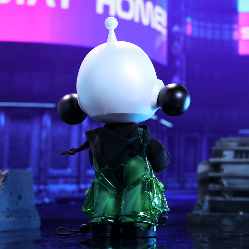 POP MART SKULLPANDA OOTD THE WILD GREEN FIGURINE