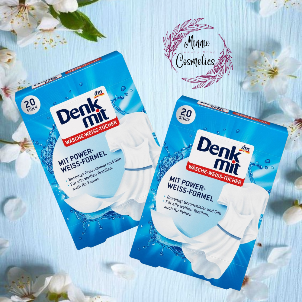 Miếng Giặt Tẩy Trắng Quần Áo Denkmit - Đức