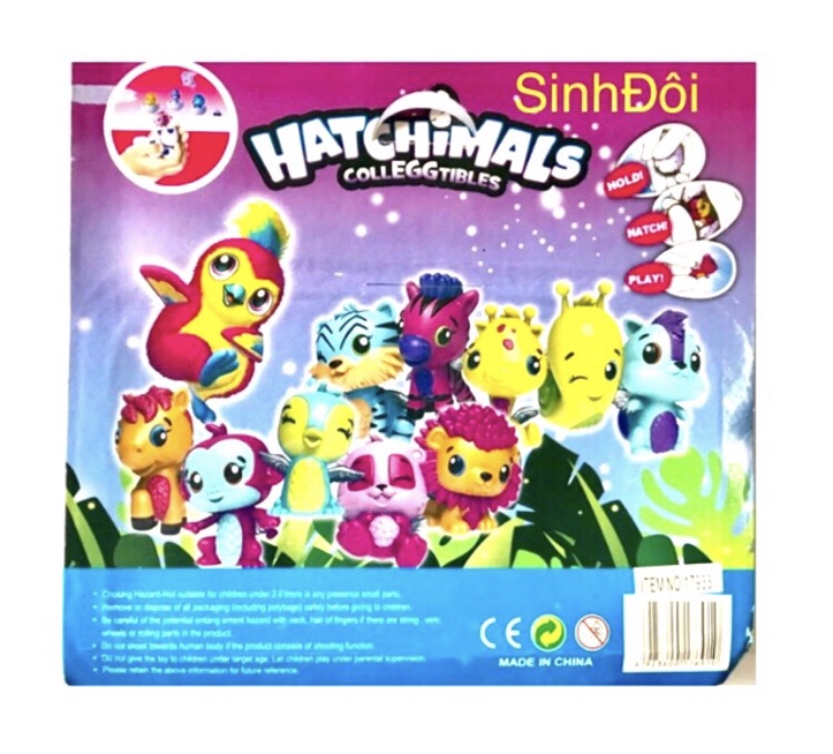 Mô hình thú hatchimals